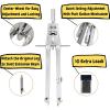 imageMr Pen Professional Metal Compass with Wheel Lock and Extension Bar for Geometry Drafting Math Drawing Compass for Geometry Tool for Drawing Circles Drawing Compass Compass Drawing Tool