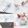 imageMr Pen Professional Metal Compass with Wheel Lock and Extension Bar for Geometry Drafting Math Drawing Compass for Geometry Tool for Drawing Circles Drawing Compass Compass Drawing Tool