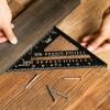 imageMr Pen Rafter Square Metal Square 7 Inch Carpenters Square Square Tool Metal Square Ruler Carpentry Squares Woodworking Square Square Angle Tool Aluminum Rafter Square Carpenter SquareBlack