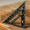 imageMr Pen Rafter Square Metal Square 7 Inch Carpenters Square Square Tool Metal Square Ruler Carpentry Squares Woodworking Square Square Angle Tool Aluminum Rafter Square Carpenter SquareBlack