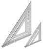 imageMr Pen Rafter Square Metal Square 7 Inch Carpenters Square Square Tool Metal Square Ruler Carpentry Squares Woodworking Square Square Angle Tool Aluminum Rafter Square Carpenter SquareSilver