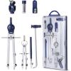imageMr Pen Professional Geometry Set Metal Compass 7 pcs Geometry Precision Tool Set with Shatterproof Storage Box Drafting Tools ampamp Drafting Kits Circle Drawing Tools for Engineers Students7 pcs Geometry Tool Set