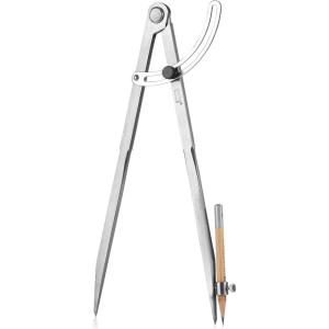 imageMr Pen Professional Large Compass for Woodworking 12 Inch Compass with Wing Compass for Geometry Compass Drawing Tool Woodworking Compass Pencil Compass for Carpenter Drafting Drawing Compass12 Inch