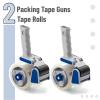 imageMr Pen  Packing Tape Dispenser Gun Tape Gun with a 2 Inch Roll of Tape Heavy Duty Packing Tape with Dispenser Packaging Tape Tape Gun Clear Packing Tape Tape Gun for Packing Boxes Moving TapeBlue