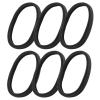 imageMr Pen 2400 Black Hair Ties Small Rubber BandsBlack