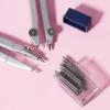 imageMr Pen Compass Lead 100pcs Leads 2mm Lead Refills Compass for Geometry Lead for Drawing Circle Replacement Leads in Refill Tube Math Compass Lead Drafting Lead Break Resistant Lead Graphite