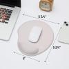 imageMr Pen Ergonomic Mouse Pad with Wrist Support Green Gel Pad for GamingBeige