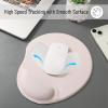 imageMr Pen Ergonomic Mouse Pad with Wrist Support Green Gel Pad for GamingBeige