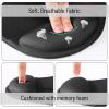 imageMr Pen Ergonomic Mouse Pad with Wrist Support Green Gel Pad for GamingBlack