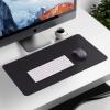 imageMr Pen Faux Leather Desk Pad 236quot x 137quot Black DualSided WaterResistant NonSlip