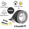 imageMr Pen Grip Tape 1 Inch 20 Feet Anti Slip Tape Non Skid Tape Black Grip Tape for Stairs Non Slip Tape Friction Tape Stair Grips Non Slip Waterproof Grip Tape Roll Stair Tread Tape2 Inch  23 Feet