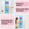 imageMr Pen Hanging Wall File Organizer 12 Pocket Blue 3 Overdoor Hangers Included Over The Door File Organizer Hanging Folder Organizer Hanging File Organizer for Wall Folder OrganizerBlue