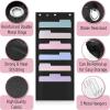 imageMr Pen Hanging Wall File Organizer 12 Pocket Blue 3 Overdoor Hangers Included Over The Door File Organizer Hanging Folder Organizer Hanging File Organizer for Wall Folder OrganizerBlack