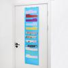 imageMr Pen Hanging Wall File Organizer 12 Pocket Blue 3 Overdoor Hangers Included Over The Door File Organizer Hanging Folder Organizer Hanging File Organizer for Wall Folder OrganizerBlue