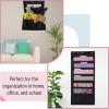 imageMr Pen Hanging Wall File Organizer 12 Pocket Blue 3 Overdoor Hangers Included Over The Door File Organizer Hanging Folder Organizer Hanging File Organizer for Wall Folder OrganizerBlack