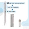 imageMr Pen Mechanical Pencil 05mm Metal Body Ideal for Writing and Drawing Includes Eraser