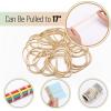 imageMr Pen Paper Clips and Binder Clips 272 PCS Assorted Colors Medium Small and Mini Binder Clips Paper Clips Jumbo Jumbo and Small Paper Clips Rubber Bands Assorted Binder ClipsBlack  Silver  Beige