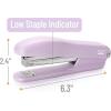 imageMr Pen Staplers for Desk 2 Pack with 200 Staples 20 Sheet Capacity Purple Office Stapler Desk Stapler Stapler with Staples Stapler for Classroom Staples for Desk StaplePurple