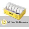 imageMr Pen Tapes with Dispenser Pack of 6 34 x 600 Inches per Roll