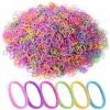imageMr Pen 2400 Black Hair Ties Small Rubber BandsAssorted Colors