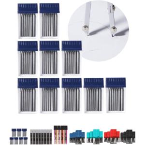 imageMr Pen Compass Lead 100pcs Leads 2mm Lead Refills Compass for Geometry Lead for Drawing Circle Replacement Leads in Refill Tube Math Compass Lead Drafting Lead Break Resistant Lead Graphite
