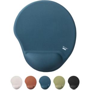 imageMr Pen Ergonomic Mouse Pad with Wrist Support Green Gel Pad for GamingNavy Blue