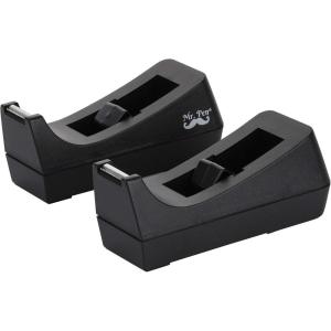 imageMr Pen Tape Dispenser Pack of 2 Tape Dispenser Desk Office Supplies Desk Supplies Tape Holder Tape Dispensers Black Tape Dispenser Desktop Tape Dispenser Tape Desk Dispenser Organier