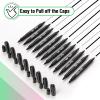imageMr Pen  Dual Tip Permanent Markers 12 Pack Black Fine ampamp Ultra Fine PointBlack