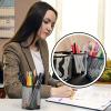 imageMr Pen 3pcs Pencil Cup Holder Black Pen Holder Pen Cups Metal Mesh PencilPen Holder Pen Organizer for Desk Desk Pen Holder