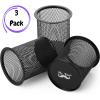 imageMr Pen 3pcs Pencil Cup Holder Black Pen Holder Pen Cups Metal Mesh PencilPen Holder Pen Organizer for Desk Desk Pen Holder