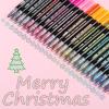 imageMr Pen Double Line Outline Markers 10 Colors SelfOutline Metallic Markers Outline Pens Craft Pens24 Pack