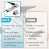 imageMr Pen Heavy Duty Stapler with 1000 Staples 100 Sheet High Capacity Office Stapler Desk Stapler Big Stapler Paper Stapler Commercial Stapler Large Stapler Industrial Stapler Heavy Stapler