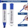 imageMr Pen Jumbo Permanent Markers 4 Pack Red Chisel Tip Large Permanent Markers Color Permanent Markers Set Jumbo Markers Permanent Markers Huge Poster Markers Jumbo Thick MarkersBlue