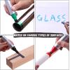 imageMr Pen Jumbo Permanent Markers 4 Pack Red Chisel Tip Large Permanent Markers Color Permanent Markers Set Jumbo Markers Permanent Markers Huge Poster Markers Jumbo Thick MarkersBlack  Green  Red  Blue