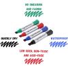 imageMr Pen Jumbo Permanent Markers 4 Pack Red Chisel Tip Large Permanent Markers Color Permanent Markers Set Jumbo Markers Permanent Markers Huge Poster Markers Jumbo Thick MarkersBlack  Green  Red  Blue