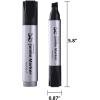 imageMr Pen Jumbo Permanent Markers 4 Pack Red Chisel Tip Large Permanent Markers Color Permanent Markers Set Jumbo Markers Permanent Markers Huge Poster Markers Jumbo Thick MarkersBlack  Green  Red  Blue