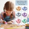 imageMr Pen Owl Pencil Grips 6 pcs Silicone Gel Cute Fits Pencils Pens CrayonsMorandi