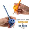 imageMr Pen Owl Pencil Grips 6 pcs Silicone Gel Cute Fits Pencils Pens CrayonsVibrant