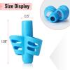 imageMr Pen Pencil Grips for Kids Handwriting 20 PCS 10 Finger Grips10 Clips Pencil Grips Pencil Grips for Kids Pencil Holder For Kids Pencil Grippers Finger Grips For Pencils Pen Grip