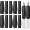 imageMr Pen 12 Pack Colorful Pencil Grips Pencil Holder for Kids Pencil Grippers for Kids Rubber Pen Grips for Adults with ArthritisBlack