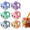 imageMr Pen Owl Pencil Grips 6 pcs Silicone Gel Cute Fits Pencils Pens CrayonsMorandi