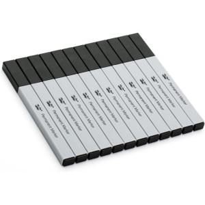 imageMr Pen  12 Pack Aesthetic Black Fine Tip Permanent Markers