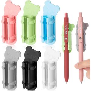 imageMr Pen Adhesive Pen Holders 6 Pack Colorful Koala Shaped Silicone Pen Holder for Wall Pencil Clips Compatible with 027quot079quot Pencils Markers