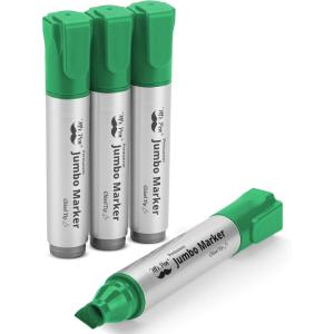 imageMr Pen Jumbo Permanent Markers 4 Pack Red Chisel Tip Large Permanent Markers Color Permanent Markers Set Jumbo Markers Permanent Markers Huge Poster Markers Jumbo Thick MarkersGreen