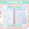 imageMr Pen 2025 Planner 64quotx85quot Garden Mint 2025 Planner Weekly and Monthly 2025 Weekly Planner 2025 2025 Monthly Planner 2025 Calendar Monthly Planner 2025 2025 Calendar Planner 2025Blossom Pink