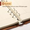 imageMr Pen A5 Leather Planner  6 Ring Binder Refillable Notebook