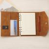 imageMr Pen A5 Leather Planner  6 Ring Binder Refillable Notebook