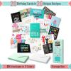 imageMr Pen Assorted Greeting Cards with Envelopes 20 Pack  4 x 6 Inches Birthday and Greeting Card Pack Box of CardsSeafoam