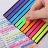imageMr Pen Bible Highlighter Tape and Note Set  331pc Transparent Sticky Index Tabs with Book Highlighter StripsGlossy Sticky Notes  Strips