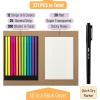 imageMr Pen Bible Highlighter Tape and Note Set  331pc Transparent Sticky Index Tabs with Book Highlighter StripsMatte Sticky Notes  Strips